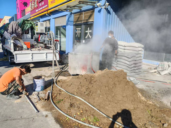 赤坎顶管注浆加固